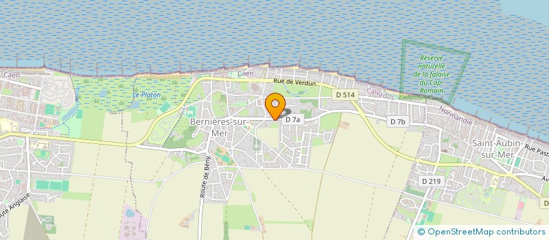 localisation de l'entreprise SCI MELANE  BERNIERES-SUR-MER