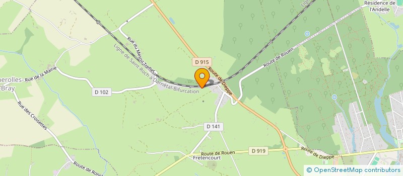 localisation de l'entreprise SCI MELANIE  MAUQUENCHY