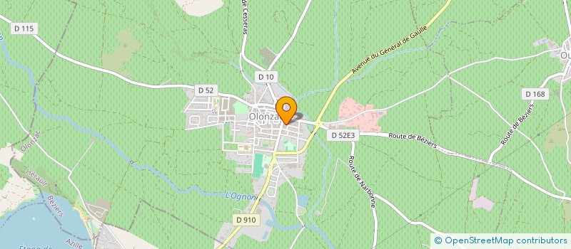 localisation de l'entreprise SCI MELANIE  ARGENS-MINERVOIS