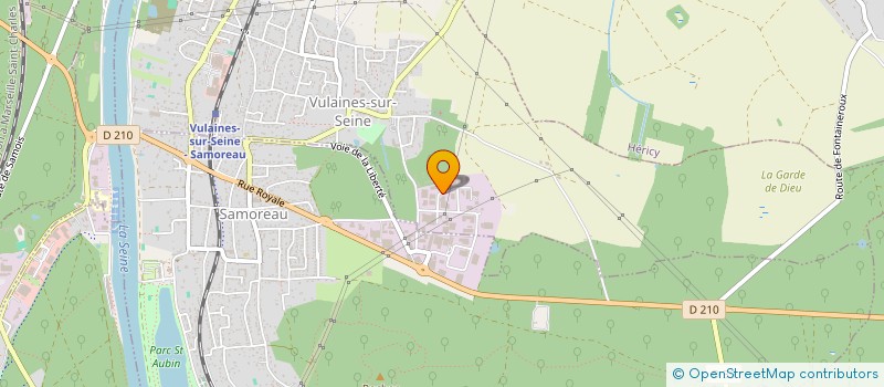 localisation de l'entreprise SCI MELANIE  VULAINES-SUR-SEINE