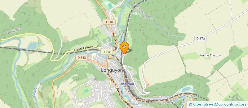 localisation de l'entreprise SCI MELANIE  LONGUYON