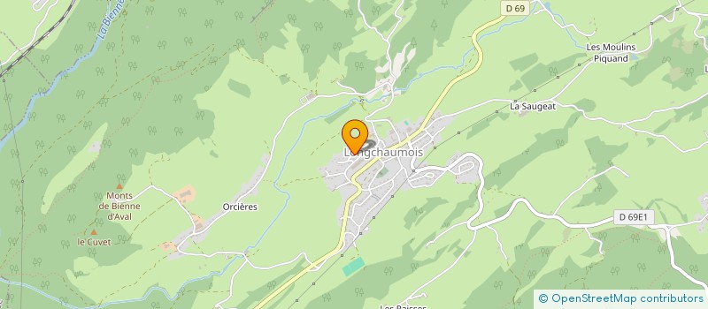 localisation de l'entreprise SCI MELANIE  LONGCHAUMOIS