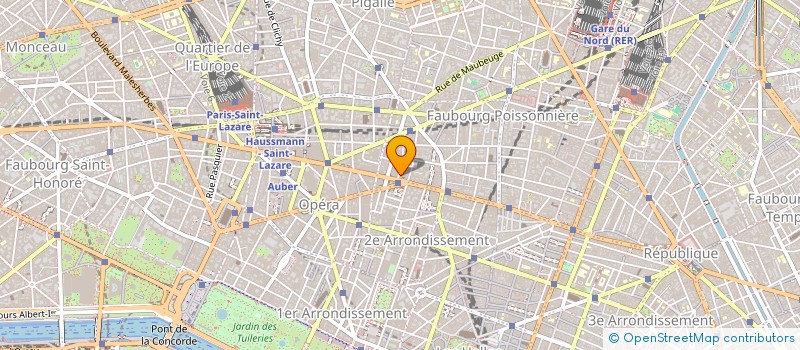 localisation de l'entreprise SCI MELANIE ET HELENA  PARIS