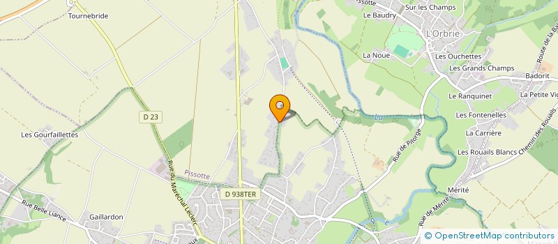 localisation de l'entreprise SCI MELANTO  FONTENAY-LE-COMTE