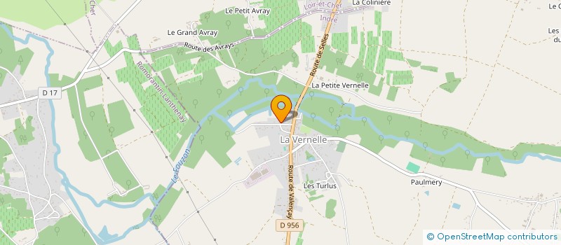 localisation de l'entreprise SCI MELANTONIO DE LA COUTURE à LA VERNELLE