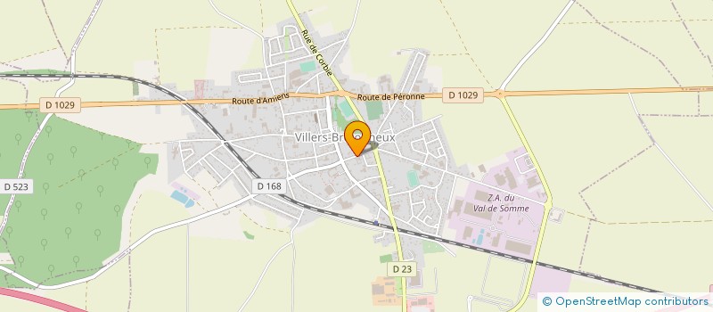 localisation de l'entreprise SCI MELAO à VILLERS-BRETONNEUX