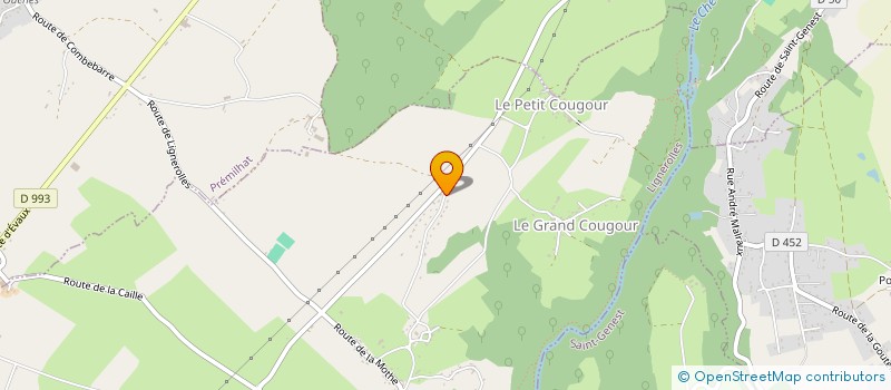 localisation de l'entreprise SCI MELBA  LIGNEROLLES