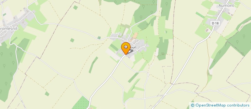 localisation de l'entreprise SCI MELBA  HORNOY-LE-BOURG