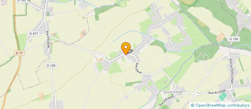 localisation de l'entreprise SCI MELBERSO  ECQUES