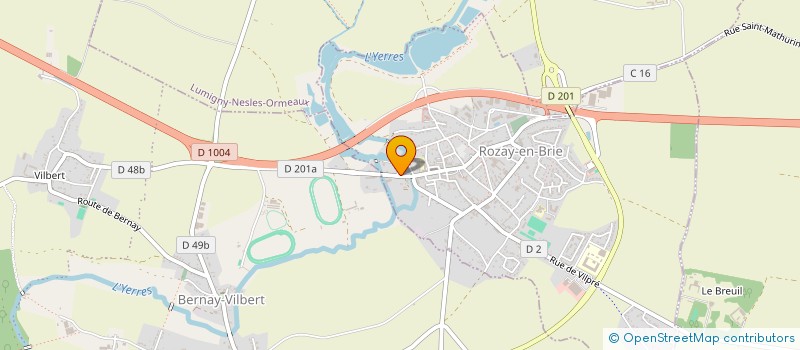 localisation de l'entreprise SCI MELCHIOR  BERNAY-VILBERT