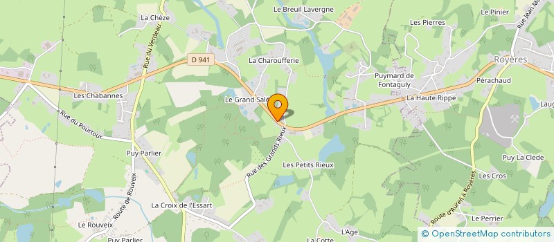 localisation de l'entreprise SCI MELDAVE à SAINT-JUST-LE-MARTEL