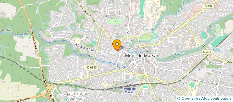 localisation de l'entreprise SCI MELEMITI à MONT-DE-MARSAN