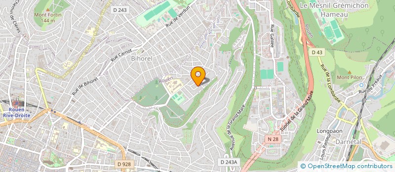 localisation de l'entreprise SCI MELEVA  ROUEN