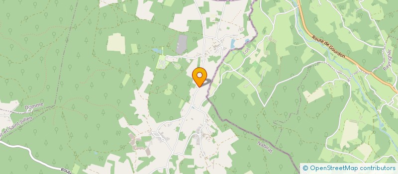 localisation de l'entreprise SCI MELGO  NABIRAT