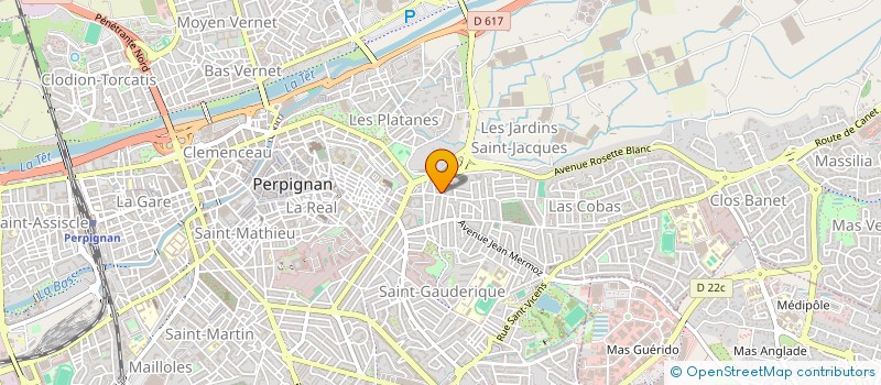 localisation de l'entreprise SCI MELGUIEL à PERPIGNAN