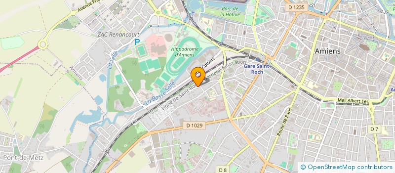localisation de l'entreprise SCI MELIANI à AMIENS