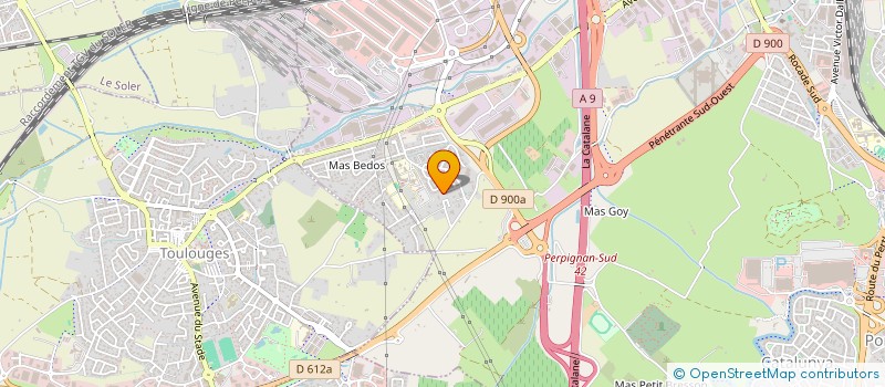 localisation de l'entreprise SCI MELICAT à PERPIGNAN