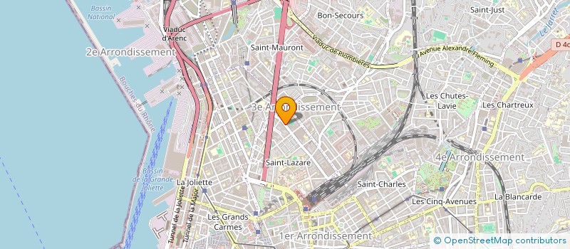 localisation de l'entreprise SCI MELICENT à MARSEILLE