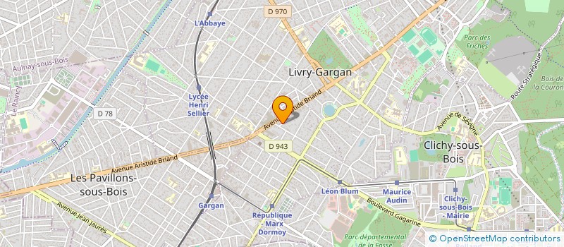localisation de l'entreprise SCI MELIHA à LIVRY-GARGAN