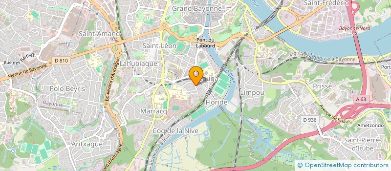 localisation de l'entreprise SCI MELIN FILS à BAYONNE