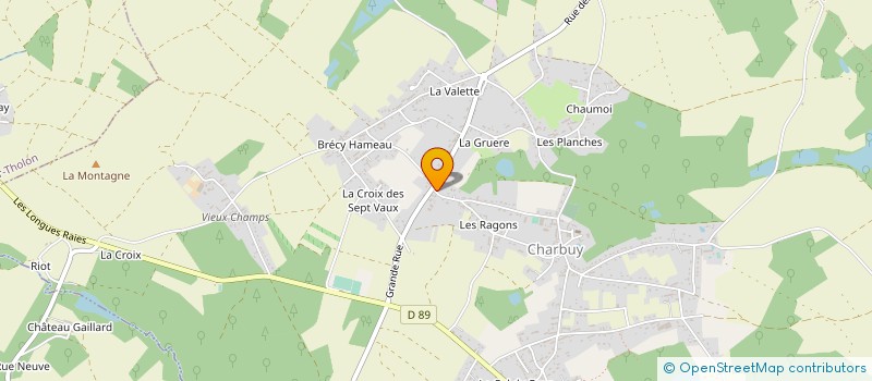 localisation de l'entreprise SCI MELIN-PARIS  CHARBUY