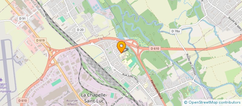 localisation de l'entreprise SCI MELINE à PAYNS
