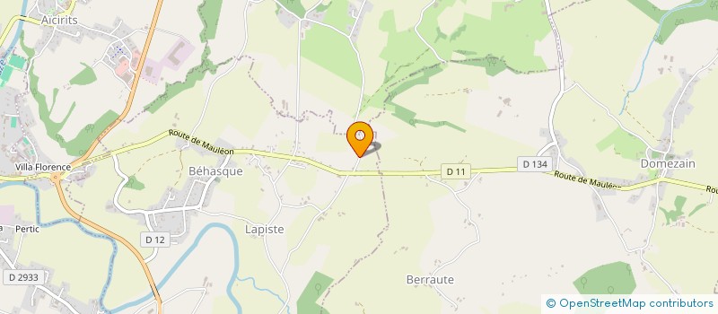 localisation de l'entreprise SCI MELINGA  SAINT-JUST-IBARRE