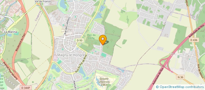 localisation de l'entreprise SCI MELIPA  GIREMOUTIERS