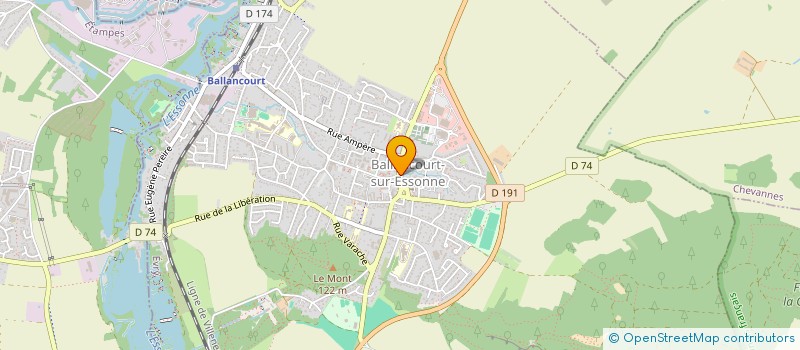localisation de l'entreprise SCI MELIS à CHAMPCUEIL