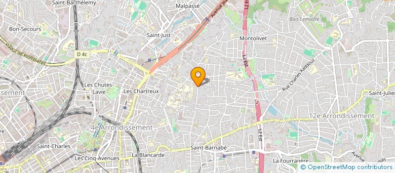 localisation de l'entreprise SCI MELISA à MARSEILLE