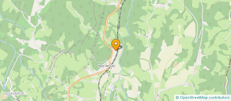 localisation de l'entreprise SCI MELISA  GAN