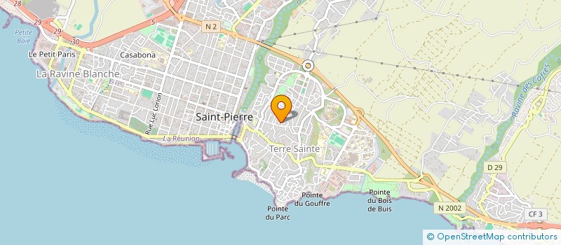 localisation de l'entreprise SCI MELISSA à SAINT-PIERRE