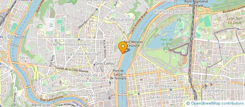 localisation de l'entreprise SCI MELISSA  LYON