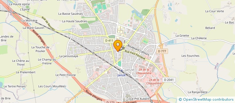 localisation de l'entreprise SCI MELISSOURD IMMO  JANZE