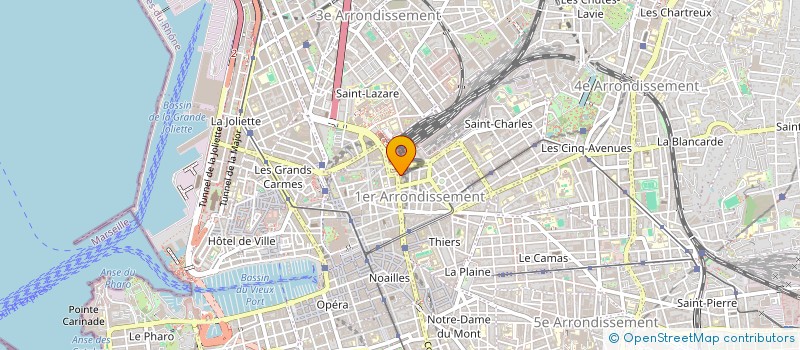 localisation de l'entreprise SCI MELIZ à MARSEILLE