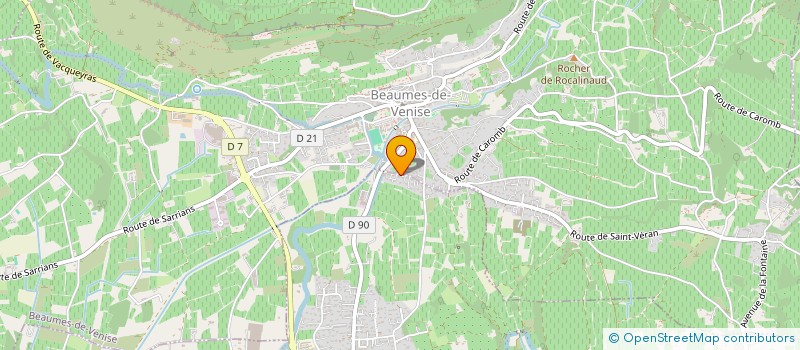 localisation de l'entreprise SCI MELJERO  AUBIGNAN