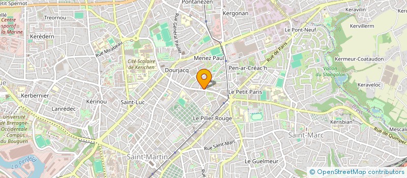 localisation de l'entreprise SCI MELL  BREST