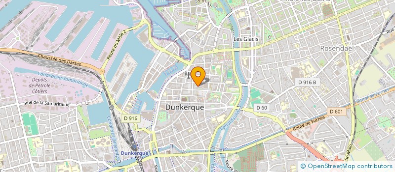 localisation de l'entreprise SCI MELL 4 à DUNKERQUE