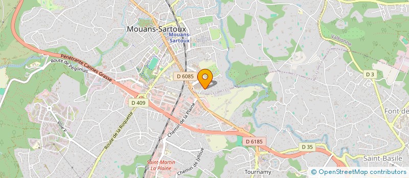 localisation de l'entreprise SCI MELLADO JUNIOR à MOUANS-SARTOUX