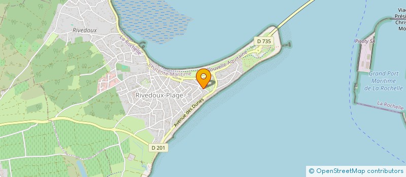 localisation de l'entreprise SCI MELLE  RIVEDOUX-PLAGE