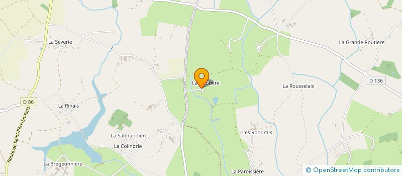 localisation de l'entreprise SCI MELLERIN ERMITAGE  CHAUVE