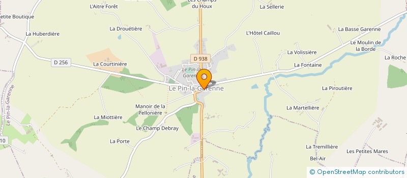 localisation de l'entreprise SCI MELLIAM à LE PIN-LA-GARENNE