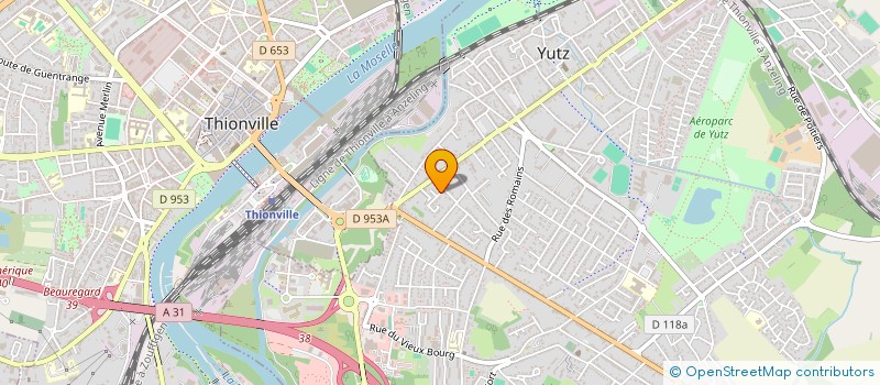 localisation de l'entreprise SCI MELLIMMO  YUTZ