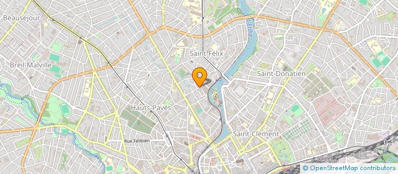 localisation de l'entreprise SCI MELLINET à NANTES