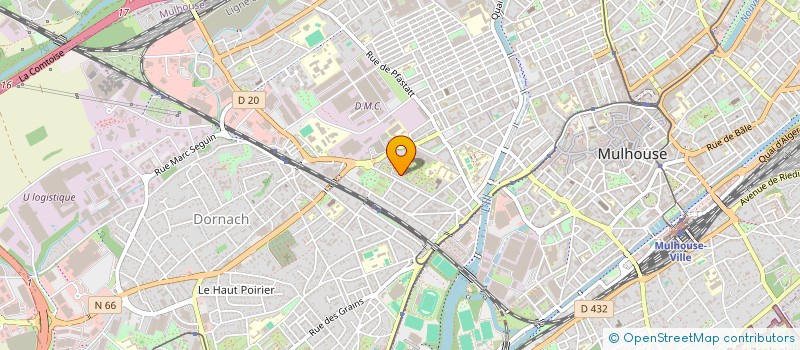 localisation de l'entreprise SCI MELLOWINC  MULHOUSE