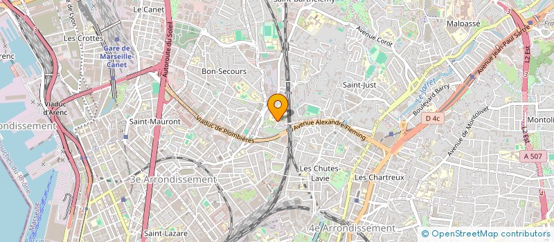 localisation de l'entreprise SCI MELLY à MARSEILLE