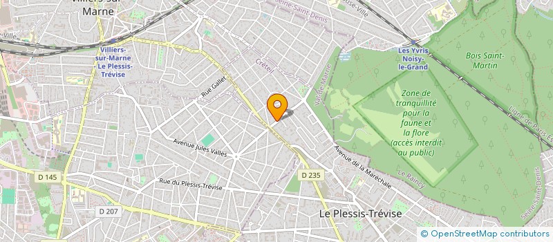 localisation de l'entreprise SCI MELLY à LE PLESSIS-TREVISE