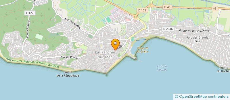 localisation de l'entreprise SCI MELO à LA TRANCHE-SUR-MER