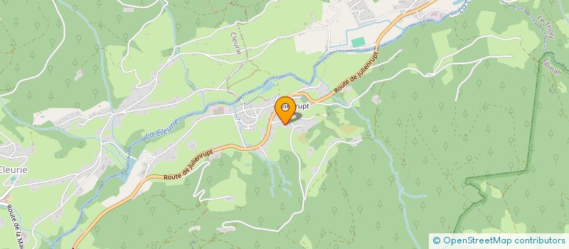 localisation de l'entreprise SCI MELO  LE SYNDICAT