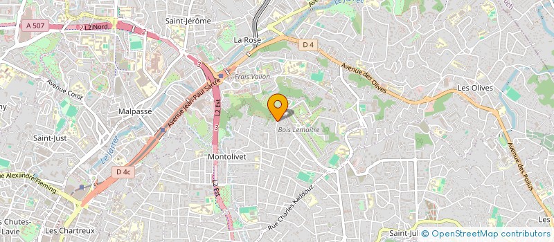 localisation de l'entreprise SCI MELODIE 2 à MARSEILLE